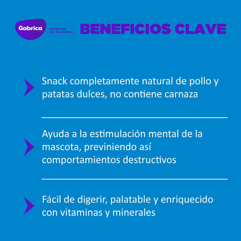 Snack Para Perro Smartbone Sweet Potato Mini 8 Pk