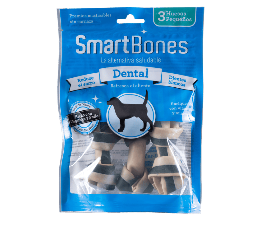 Snack para perro pequeño Smartbones dental 3 Und
