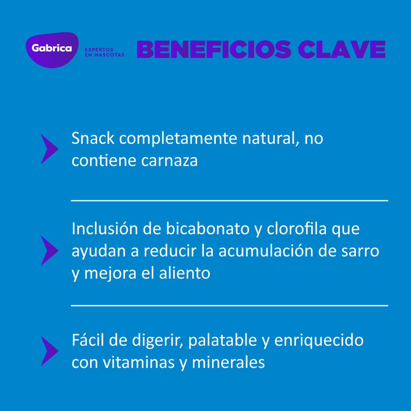 Snack para perro pequeño Smartbones dental 3 Und