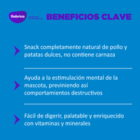 Snack para perros pequeños Smartbones Sweet Potato 3 Und