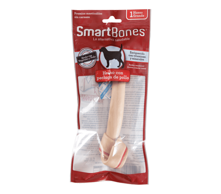 Snack para perros grandes Smartbones Pollo Paquete 1 Und