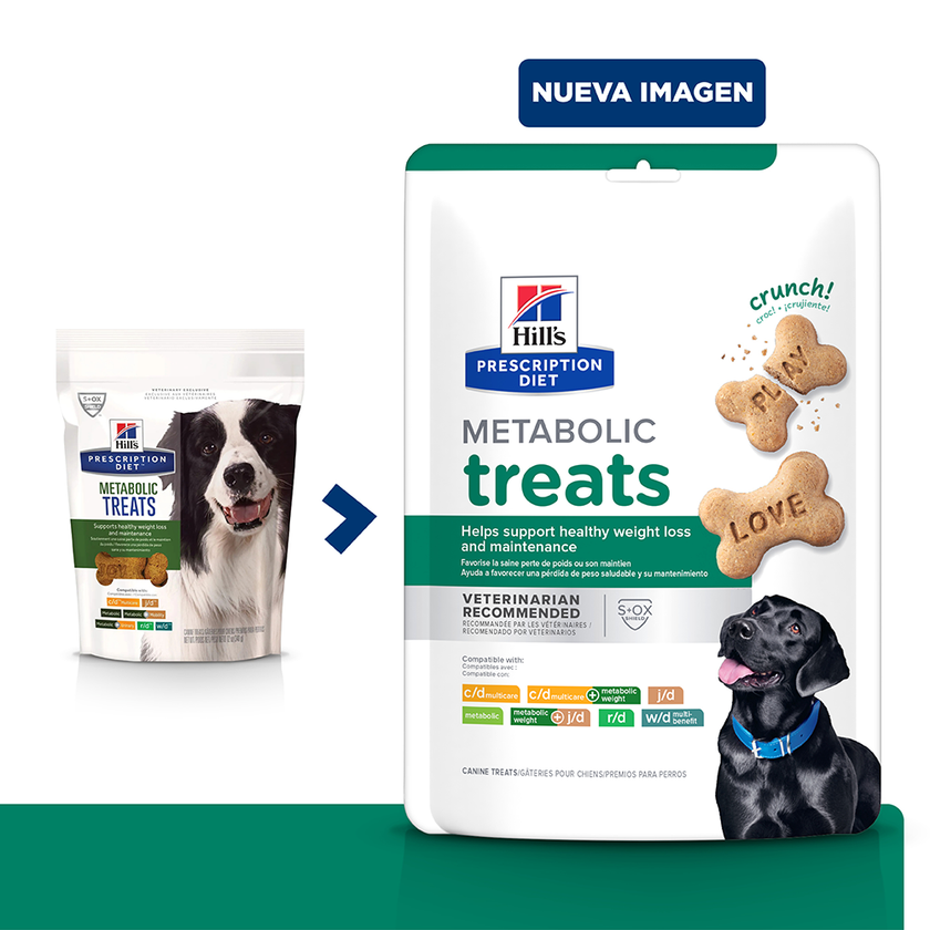 Hill's Prescription Diet Snack Metabolic Treats para perro 340 gr