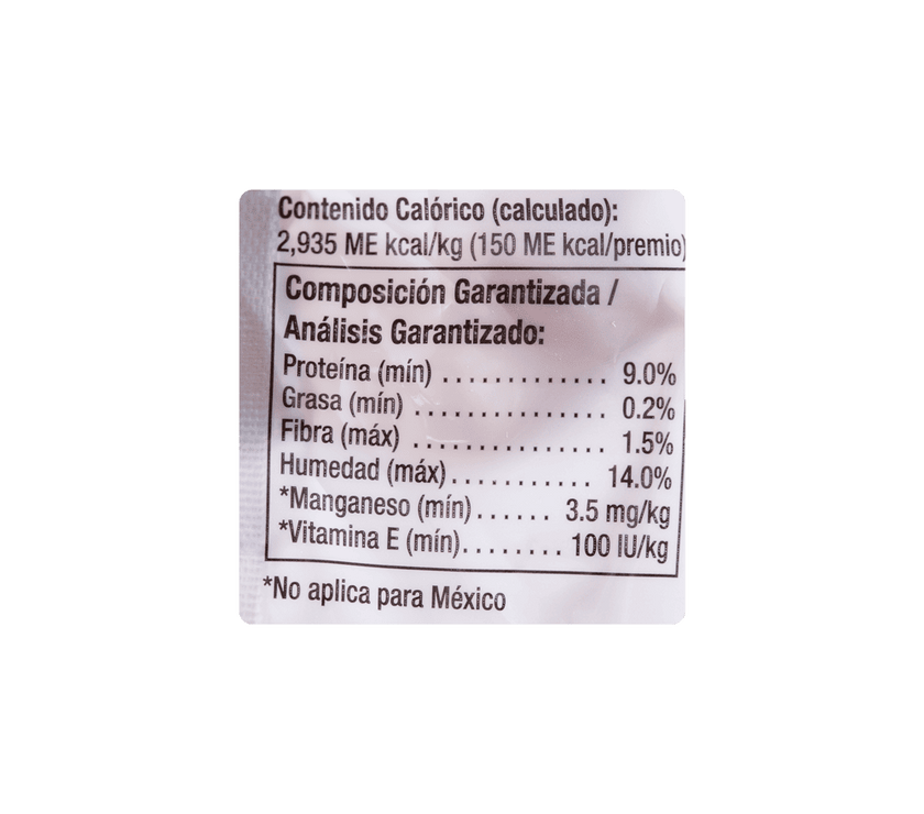 Snack para perros pequeños Smartbones Mantequilla de Mani Paquete 3 Und