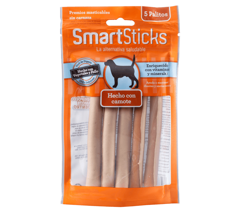 Snack para perros Smartsticks Sweet Potato 5 Und