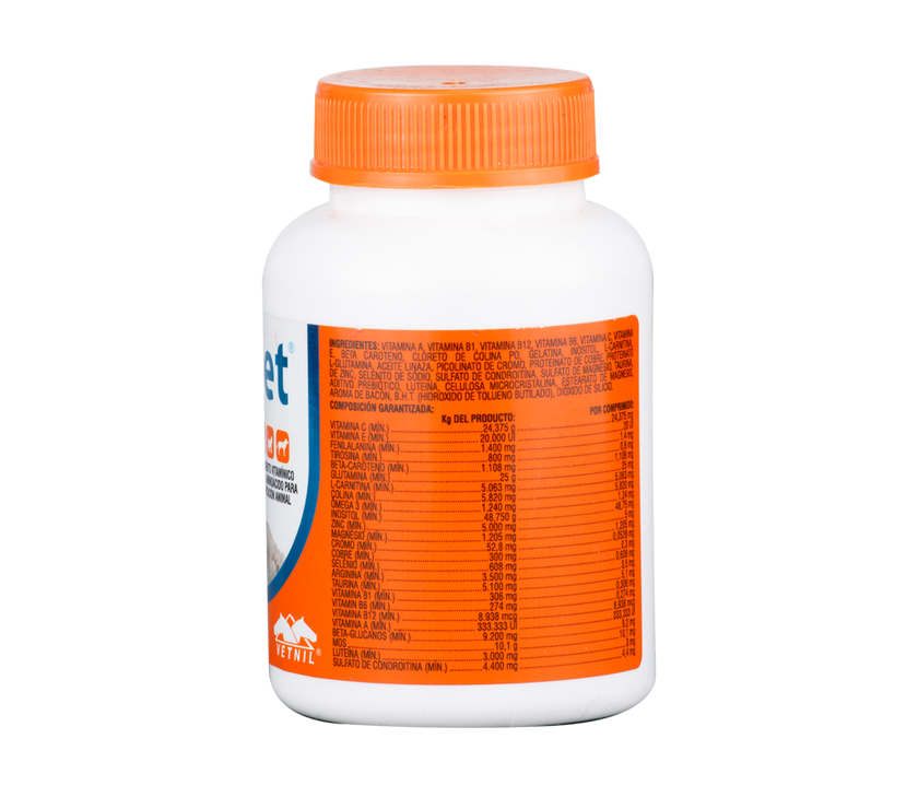 Geripet  - Vitalidad Perros y Gatos 30 Tabletas