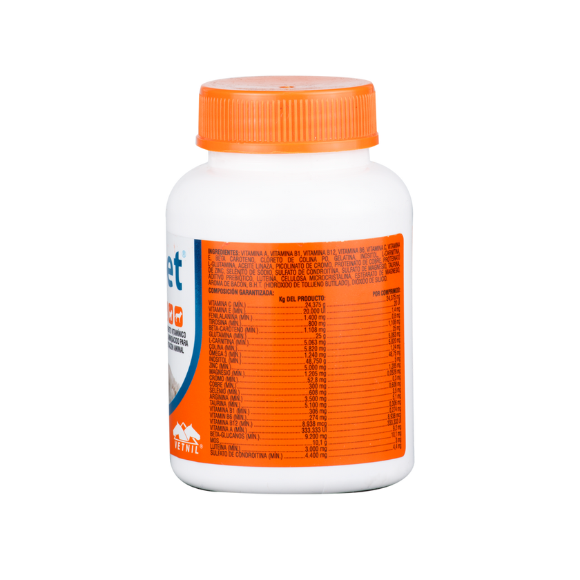 Geripet  - Vitalidad Perros y Gatos 30 Tabletas