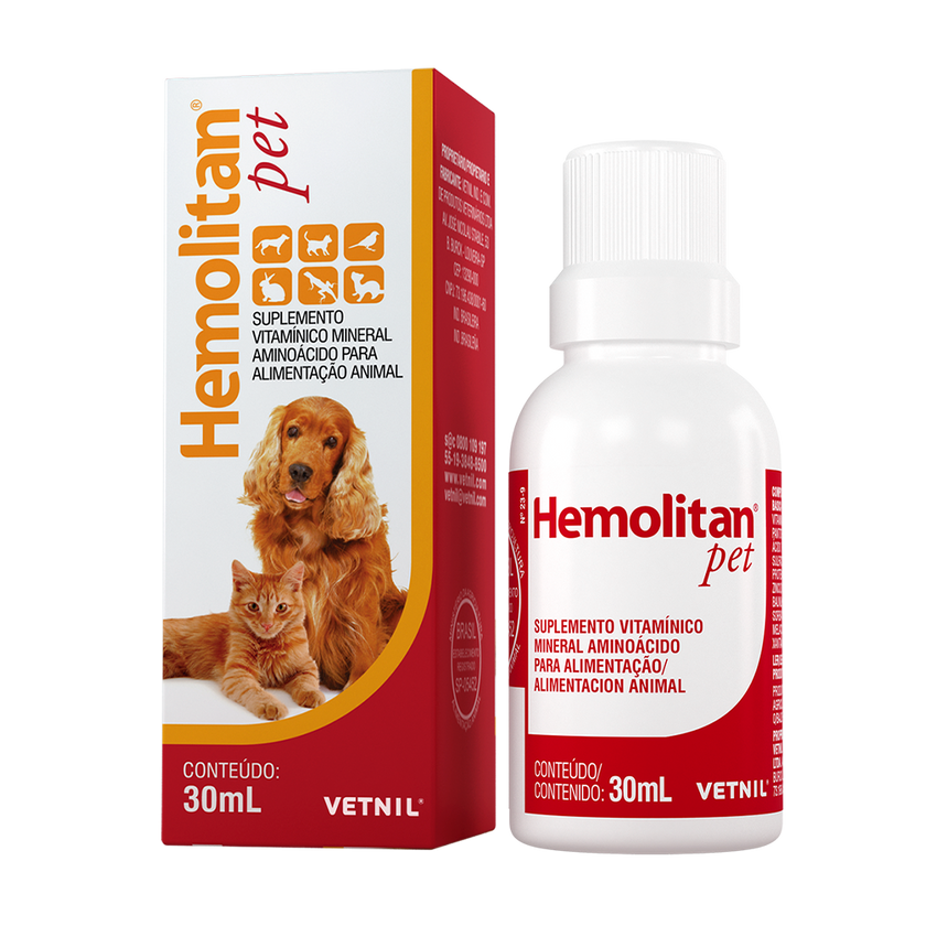Suplemento Hemolitan Para Perro Y Gato