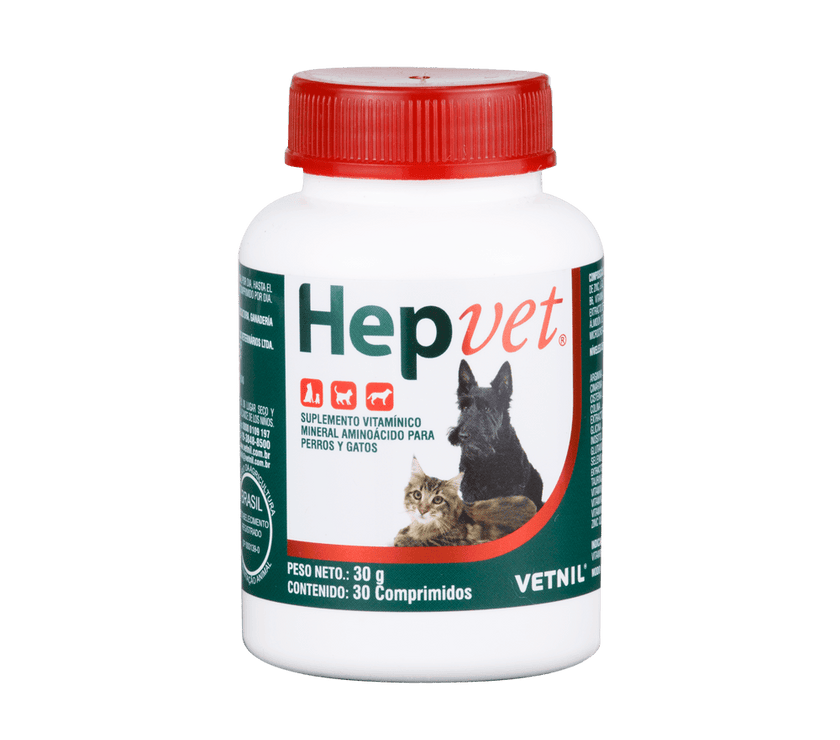Suplemento Hevpet 30 comprimidos