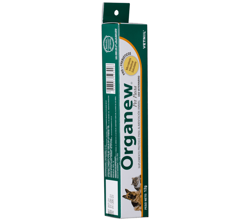 Suplemento Organew pasta pet 12GMS