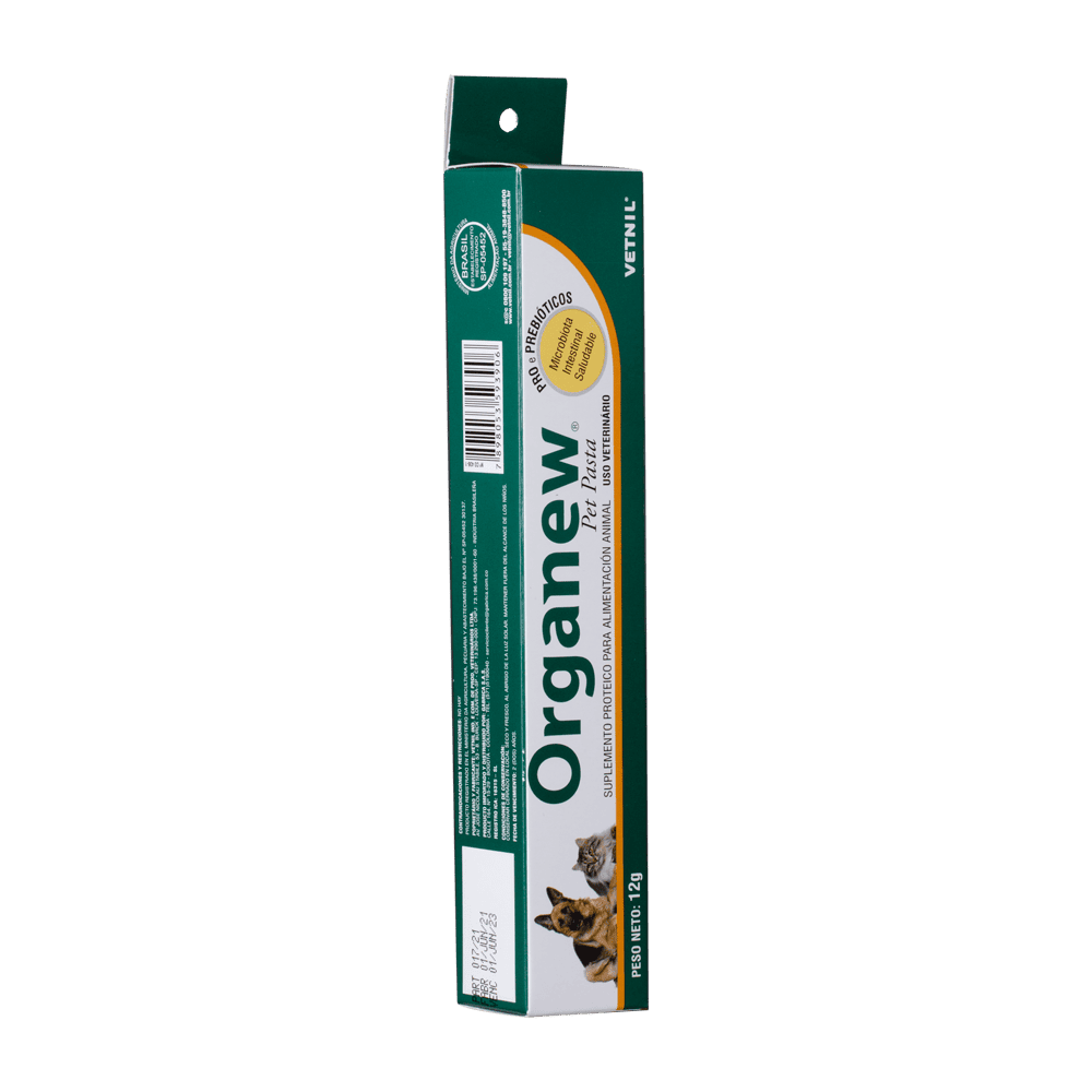 Suplemento Organew pasta pet 12GMS