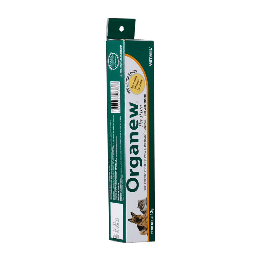 Suplemento Organew pasta pet 12GMS