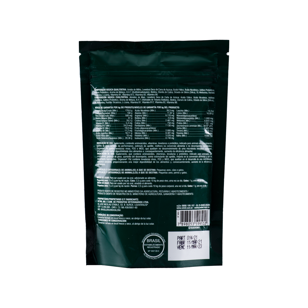 Suplemento Organew para Perro y Gato Polvo 100G