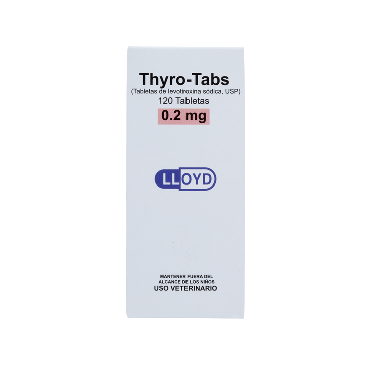 C Thyro-Tabs soporte tiroideo para perros x 120 tabletas