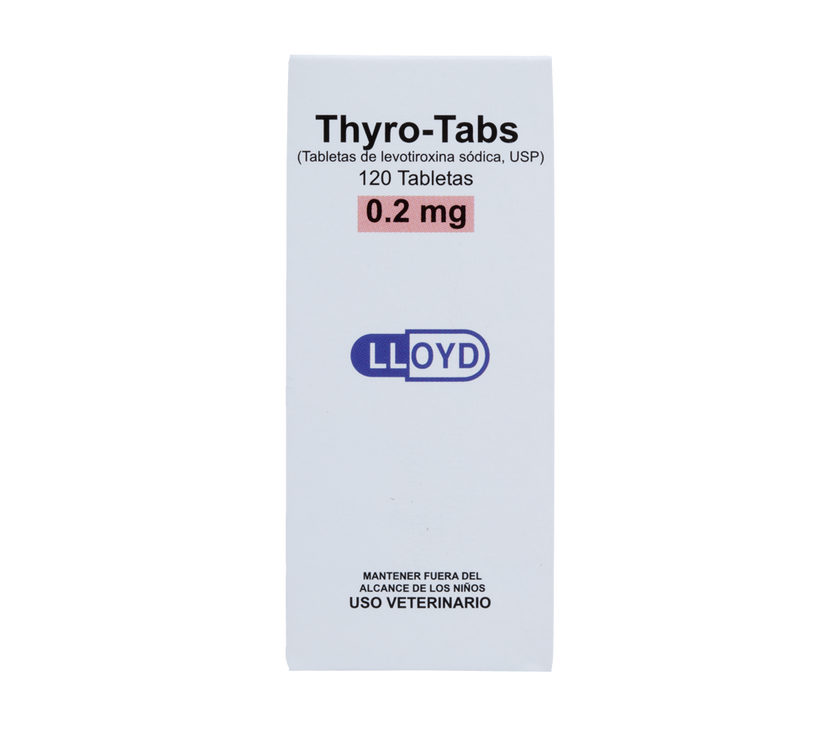 C Thyro-Tabs soporte tiroideo para perros x 120 tabletas