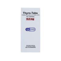 C Thyro-Tabs soporte tiroideo para perros x 120 tabletas