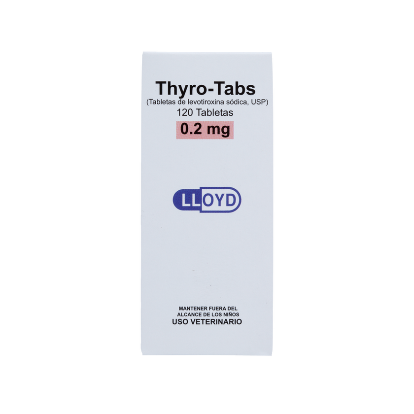C Thyro-Tabs soporte tiroideo para perros x 120 tabletas