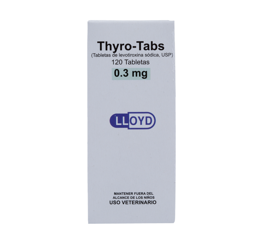 C Thyro-Tabs soporte tiroideo para perros x 120 tabletas