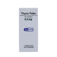 C Thyro-Tabs soporte tiroideo para perros x 120 tabletas