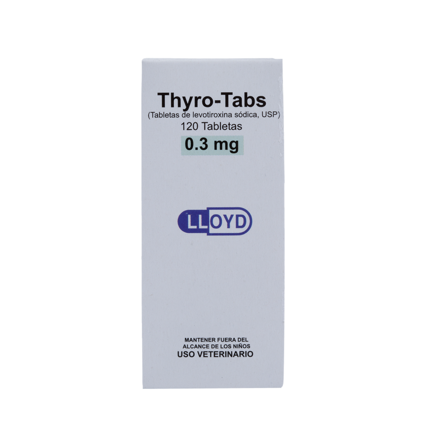C Thyro-Tabs soporte tiroideo para perros x 120 tabletas