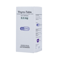 C Thyro-Tabs soporte tiroideo para perros x 120 tabletas