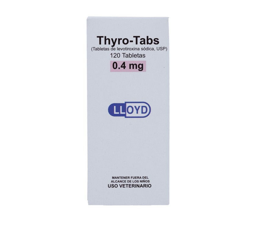 C Thyro-Tabs soporte tiroideo para perros x 120 tabletas