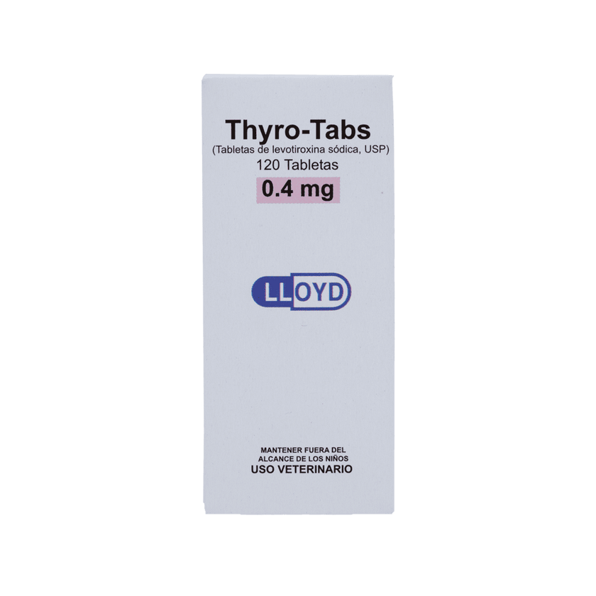 C Thyro-Tabs soporte tiroideo para perros x 120 tabletas