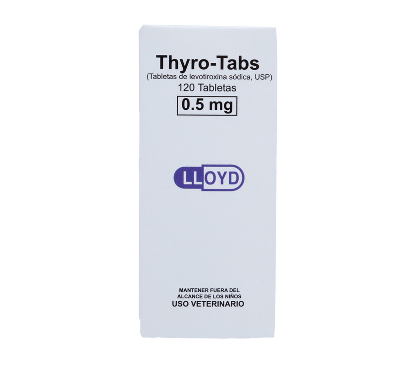 C Thyro-Tabs soporte tiroideo para perros x 120 tabletas