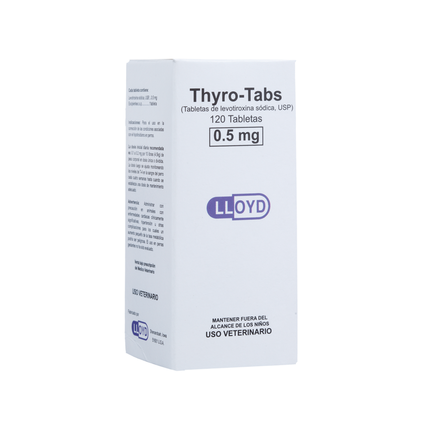 C Thyro-Tabs soporte tiroideo para perros x 120 tabletas
