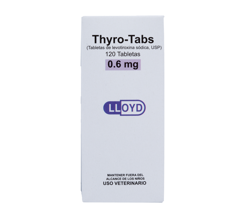 C Thyro-Tabs soporte tiroideo para perros x 120 tabletas