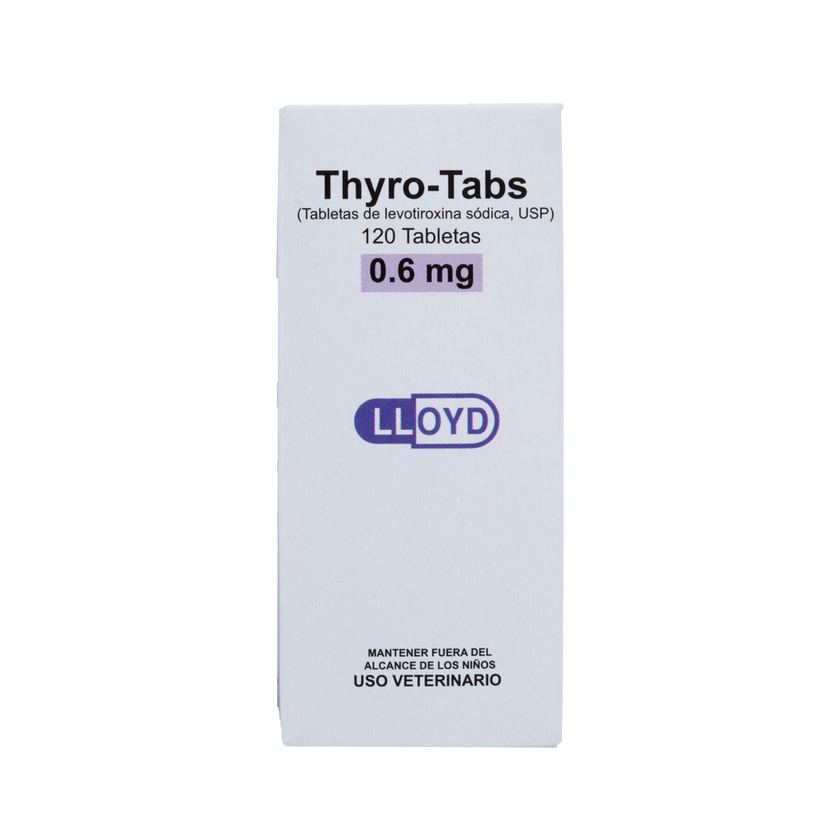 C Thyro-Tabs soporte tiroideo para perros x 120 tabletas