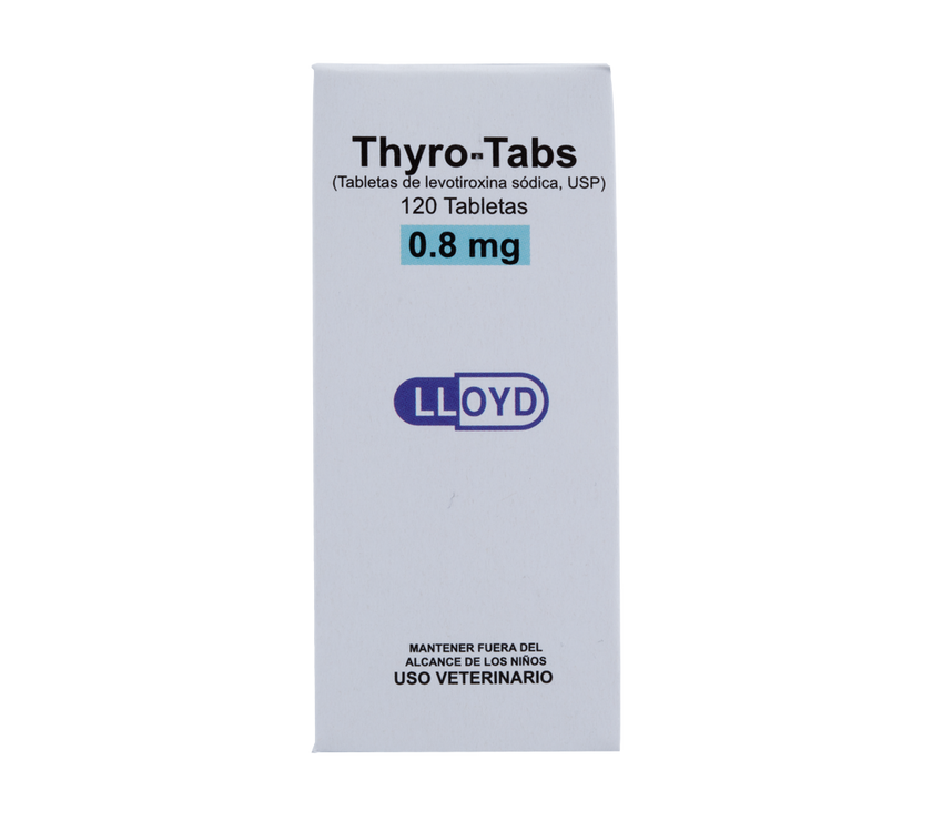 C Thyro-Tabs soporte tiroideo para perros x 120 tabletas