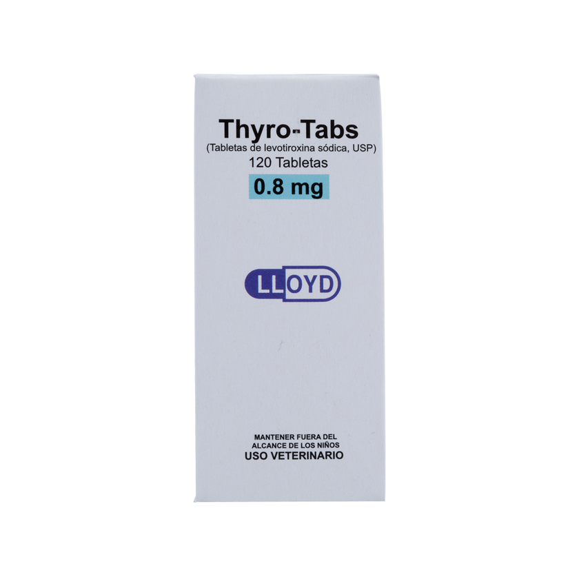 C Thyro-Tabs soporte tiroideo para perros x 120 tabletas