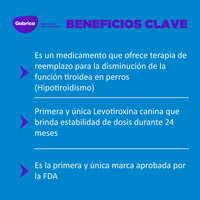 C Thyro-Tabs soporte tiroideo para perros x 120 tabletas