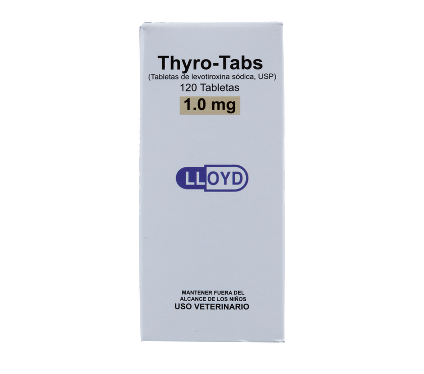C Thyro-Tabs soporte tiroideo para perros x 120 tabletas