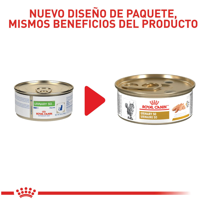 Lata Royal Canin Vhn Urinary S/O Felino 145 GR