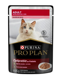 Alimento Humedo Para Gatos Sabor A Salmón  Purina Pro Plan x 85 Gr
