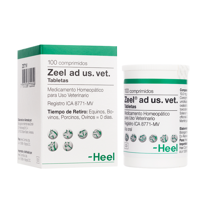ZEEL AD US VET TABLETAS x100 - Heel