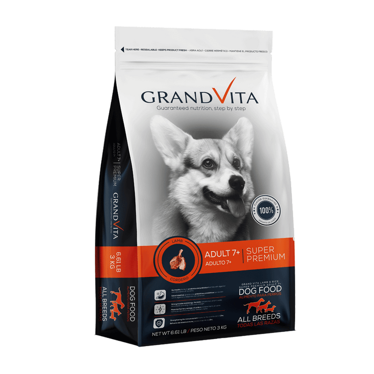 Comida para Perro Grandvita adulto senior 7+