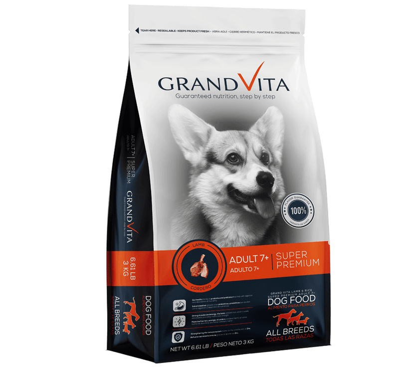 Comida para Perro Grandvita adulto senior 7+