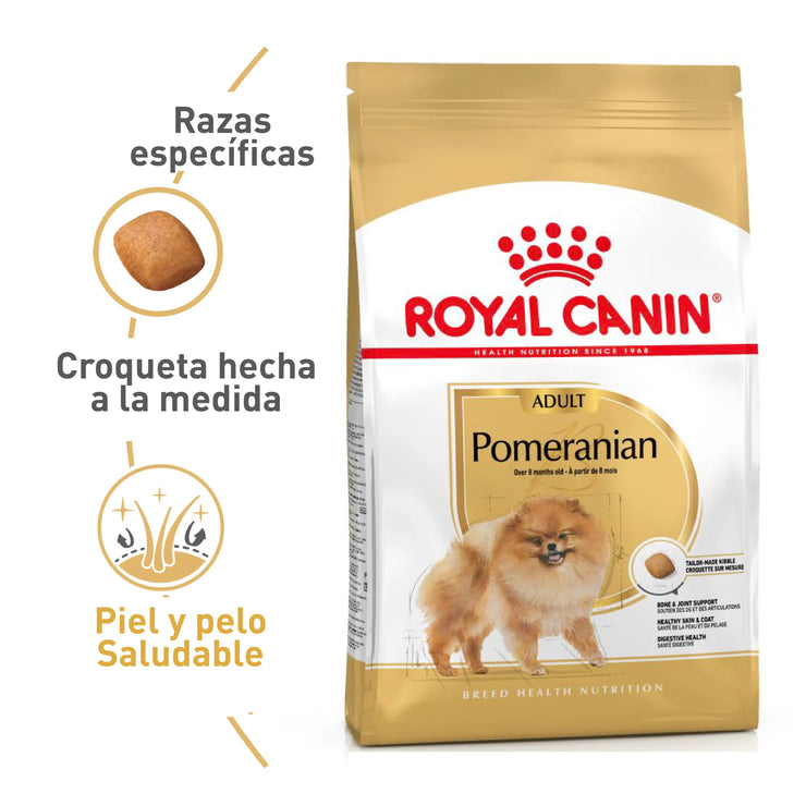 Alimento Royal Canin Bhn Pomerania Adulto