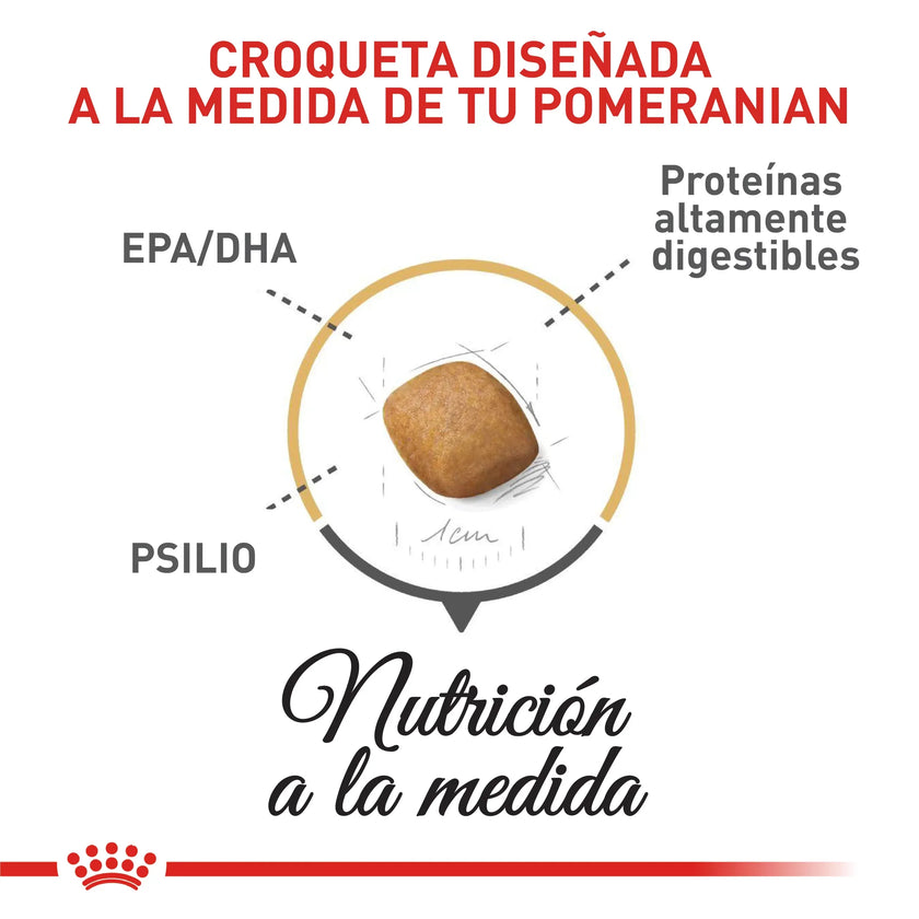 Alimento Royal Canin Bhn Pomerania Adulto