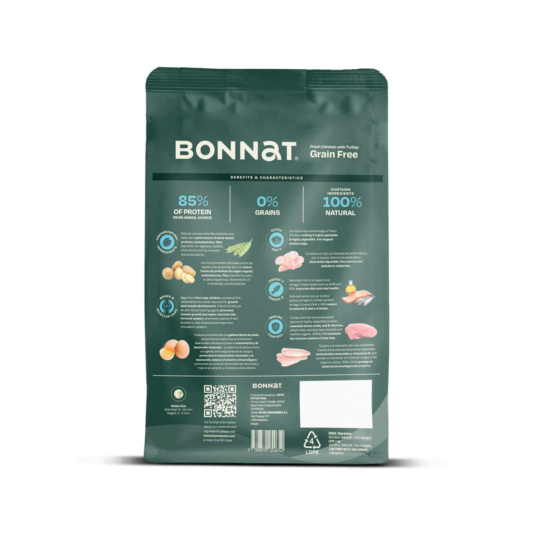 Bonnat Grain Free Canine Puppy Medium/Large Breeds
