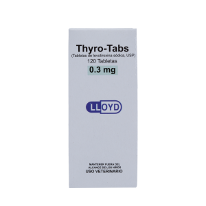 Thyro-Tabs Perros 0,3 Mg 120 Tabletas