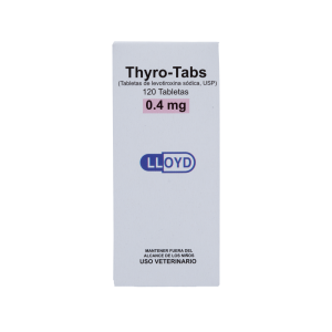 Thyro-Tabs Perros 0,4 Mg 120 Tabletas