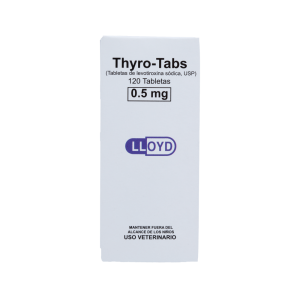 Thyro-Tabs Perros 0,5 Mg 120 Tabletas