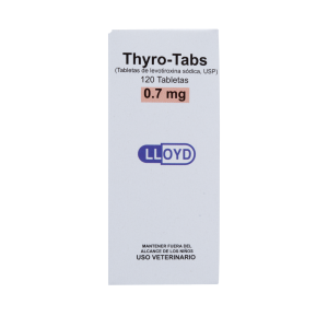 Thyro-Tabs Perros 0,7 Mg 120 Tabletas