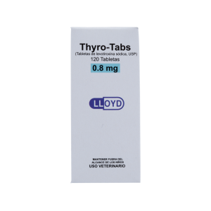 Thyro-Tabs Perros 0,8 Mg 120 Tabletas