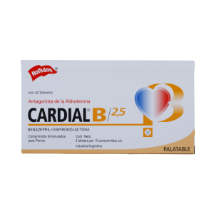 Cardial B 2,5Mg 20 Tabletas