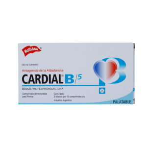 Cardial B 5 Mg 20 Tabletas
