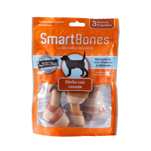 Snack para perro mediano Smartbones patata 3Und